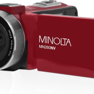 Minolta MN260NV 1080P FHD / 30 MP Night Vision Camcorder